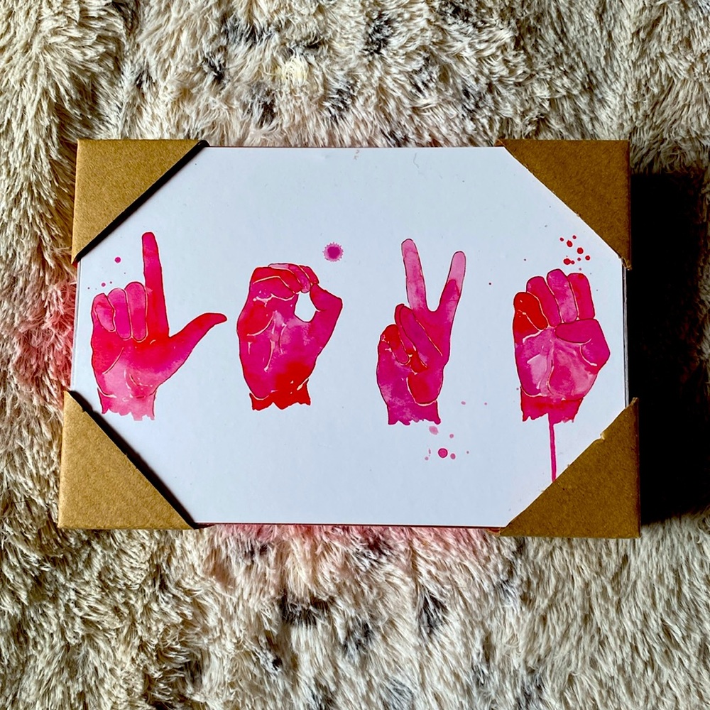 Small framed art